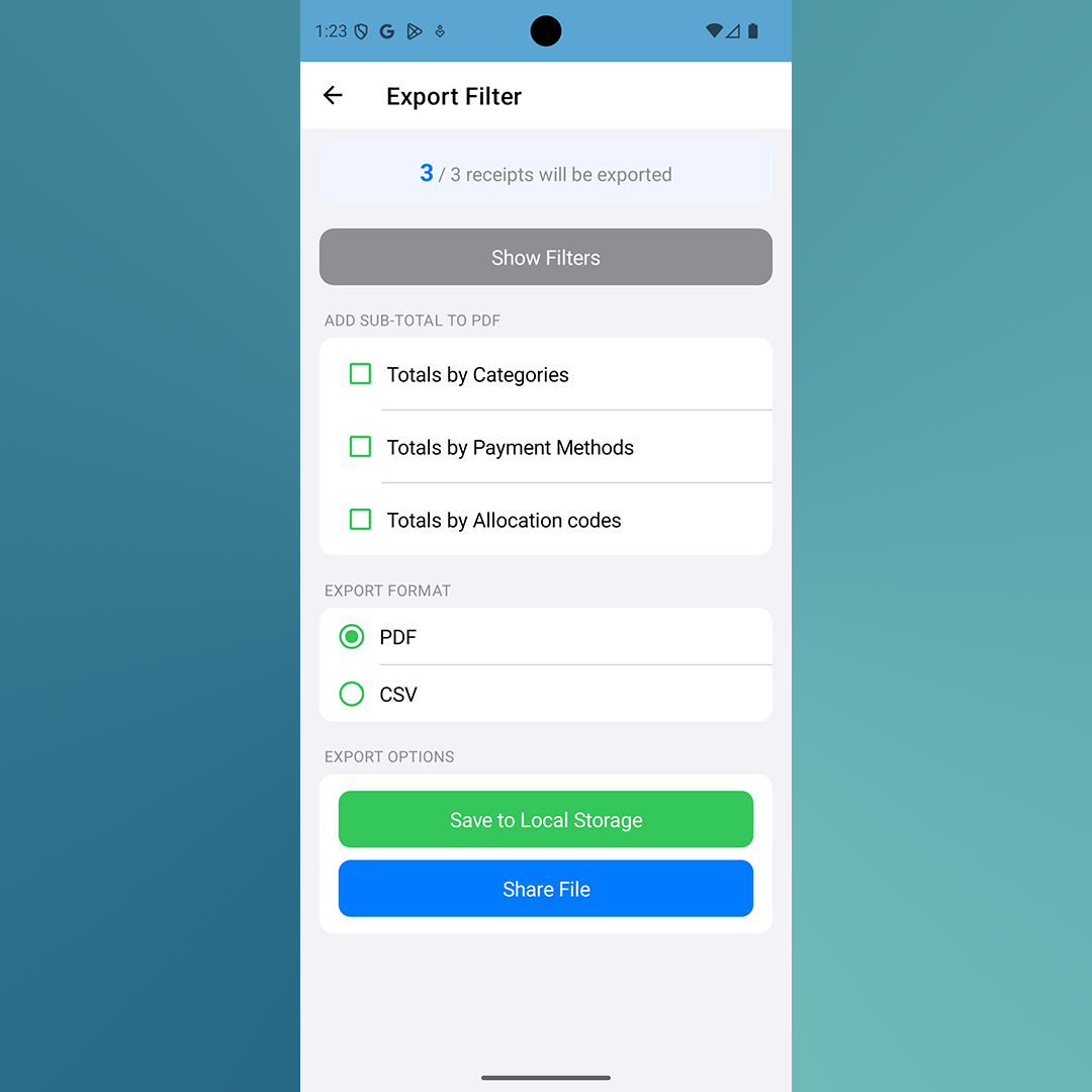 Easy Receipts gallery image