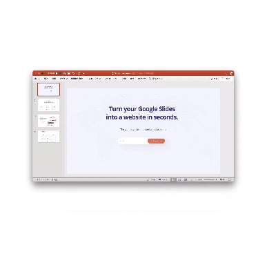 PPT 2 Site by Slideflow