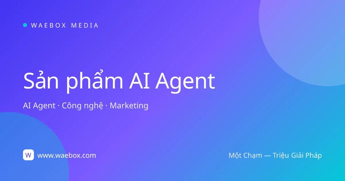 Waebox AI Agent gallery image