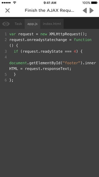Treehouse Mobile App gallery image