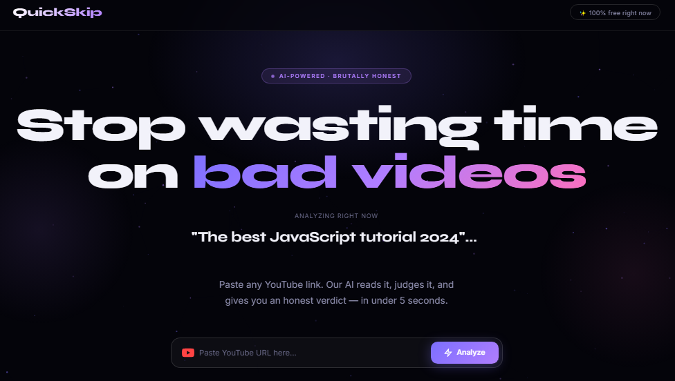 QuickSkip — Should You Watch This? gallery image