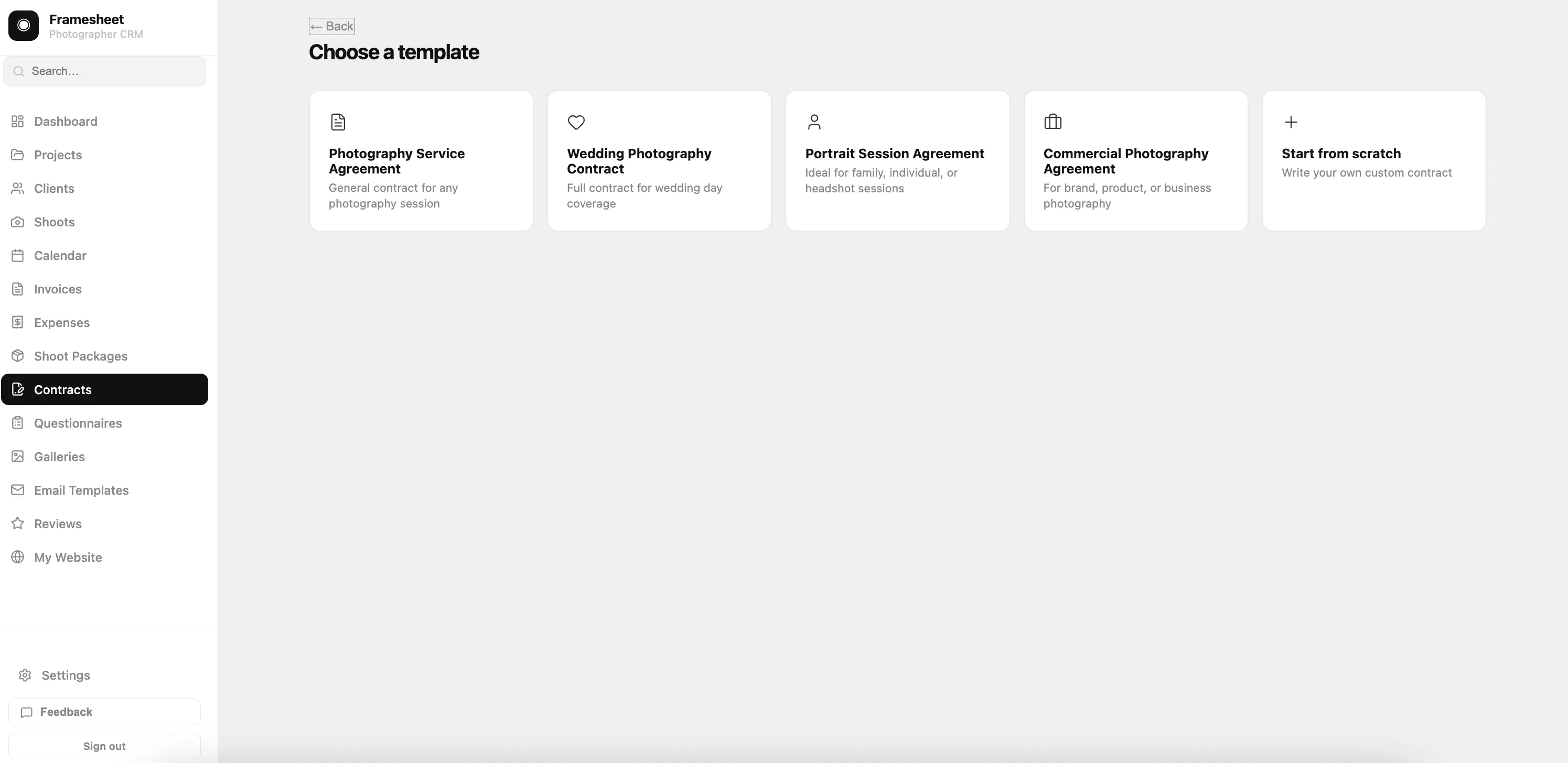 Framesheet gallery image