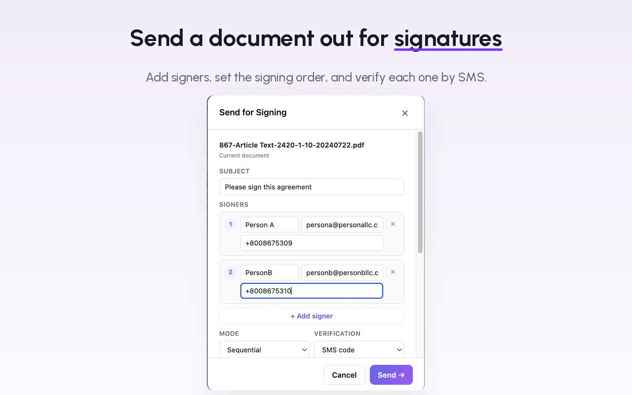 DashSign gallery image