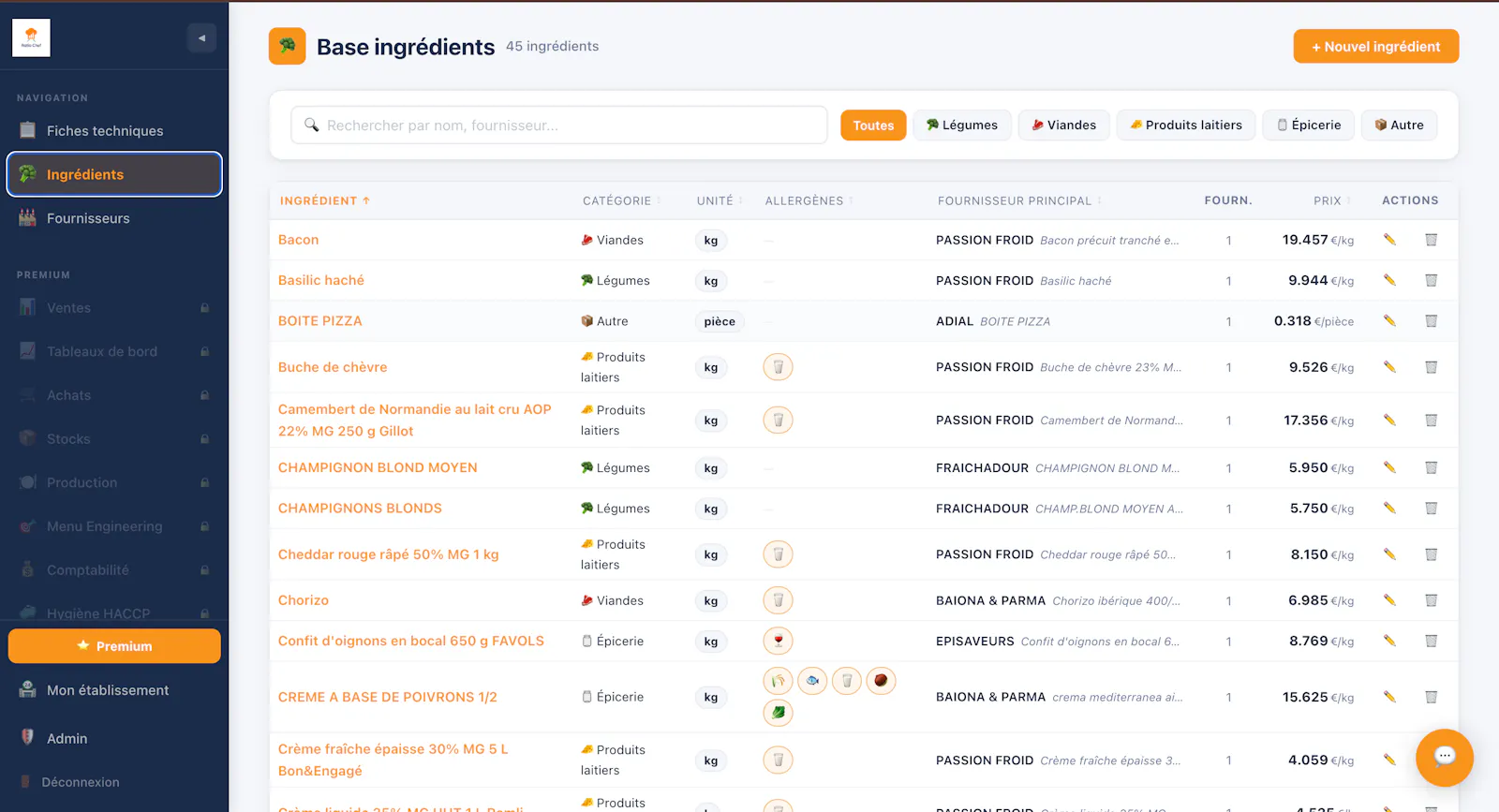 RatioChef screenshot 3