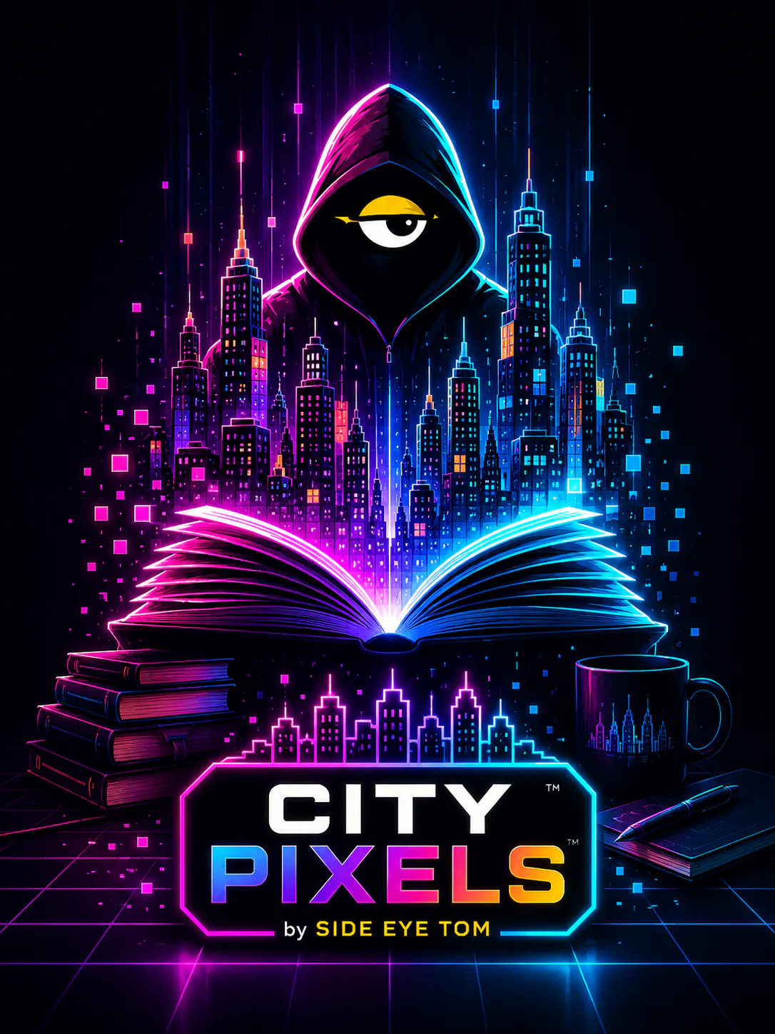 City Pixels by Side Eye Tom