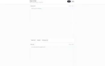 Clean AI Txt gallery image