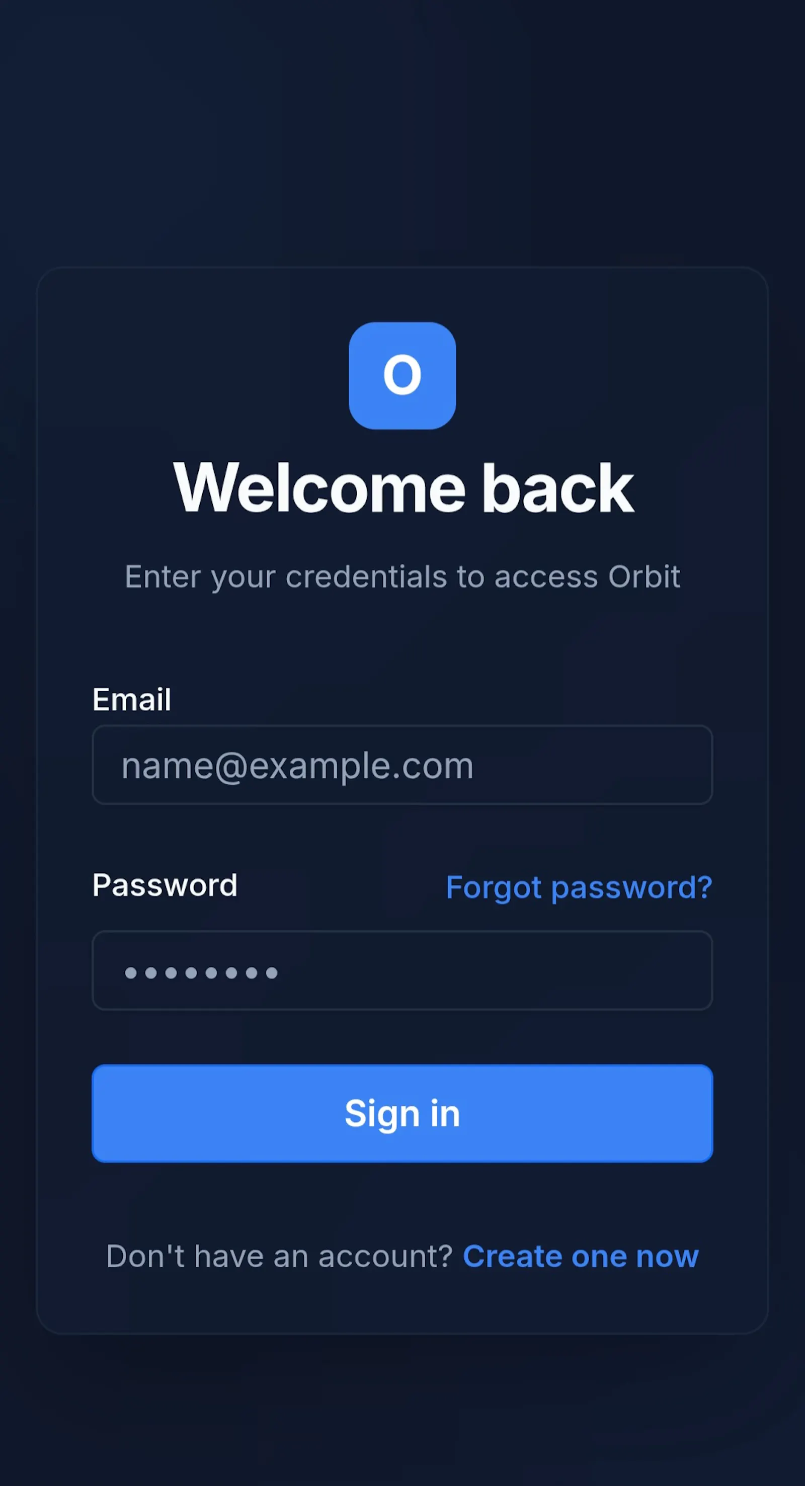 Orbit screenshot 2