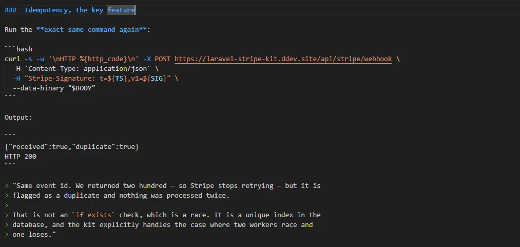 Stripe Webhook Kit for Laravel gallery image