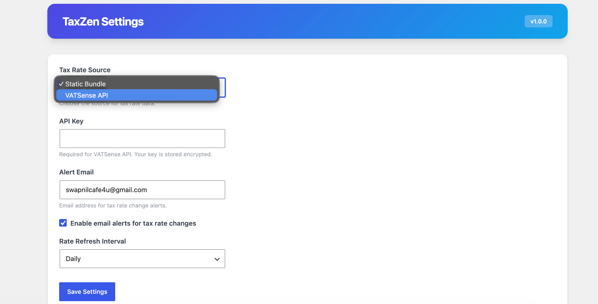 TaxZen for WooCommerce gallery image