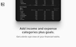 Notion Income & Expense Tracker media 3