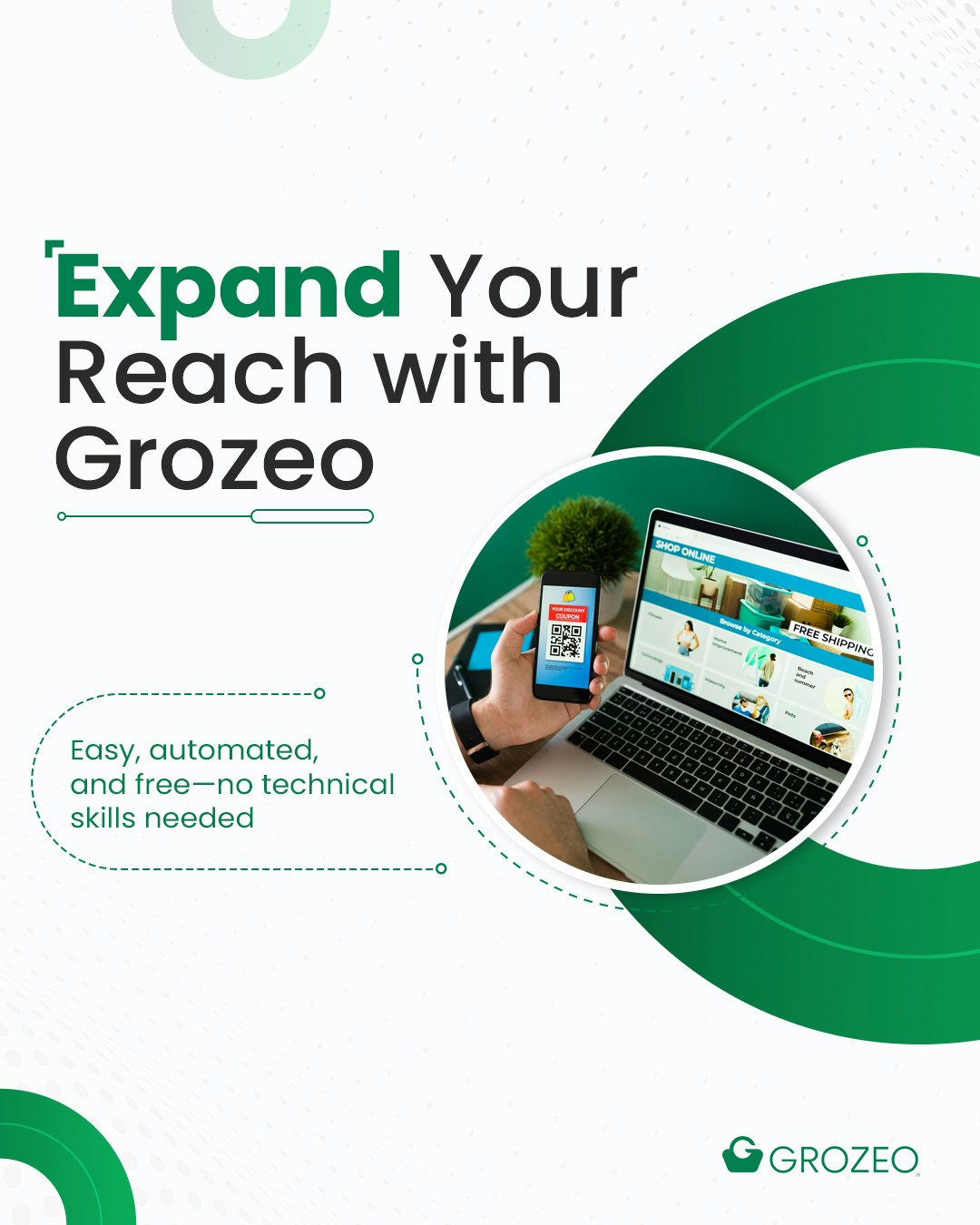 Grozeo UK - สร้างร้านค้าออนไลน์ฟรีสำหรับธุรกิจของคุณ media 2