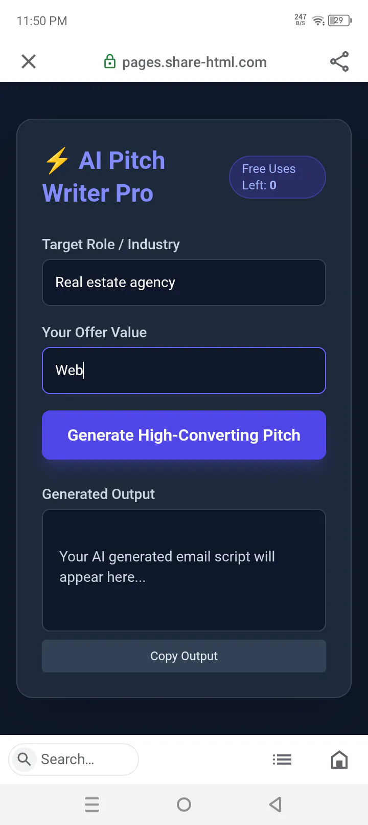AI Pitch Writer Pro gallery image