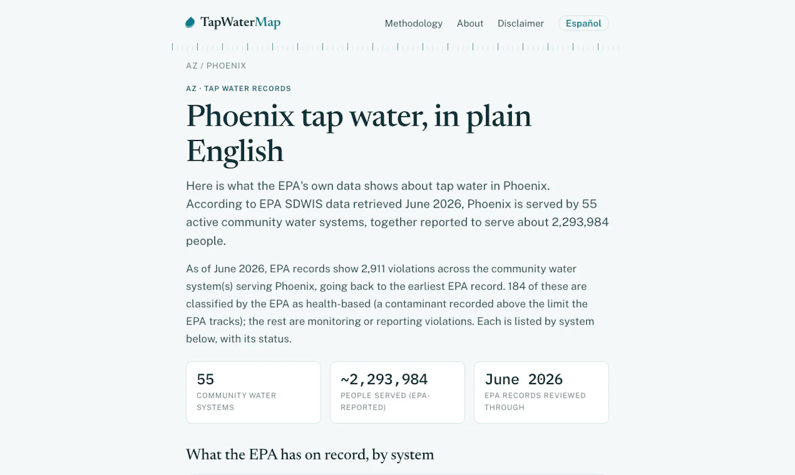 TapWaterMap screenshot 3