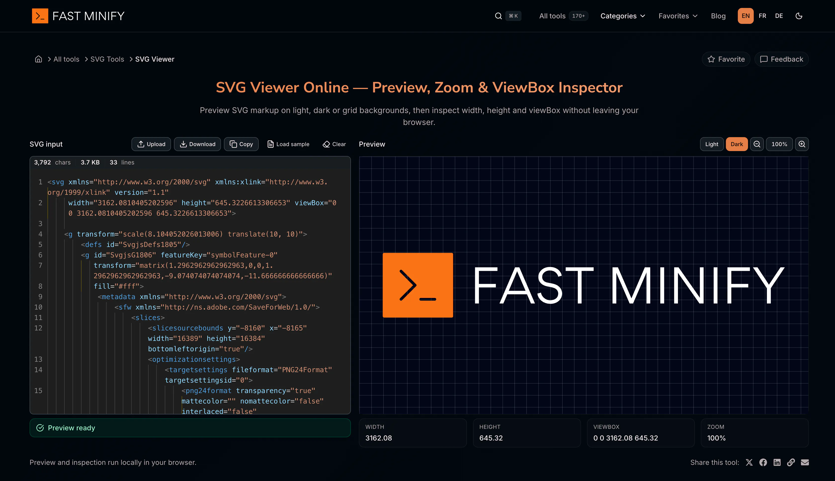 FastMinify gallery image