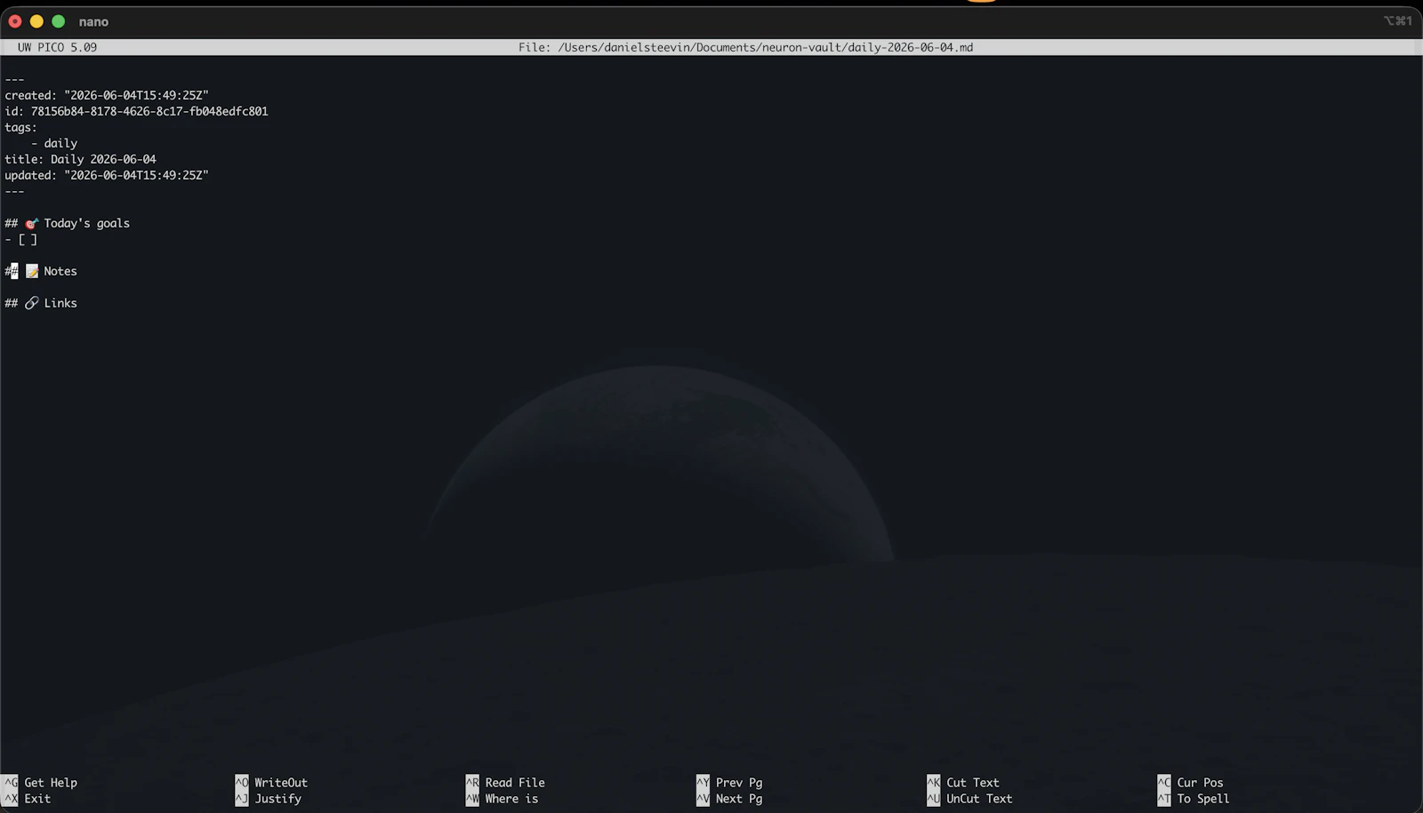 neuron-cli screenshot 4