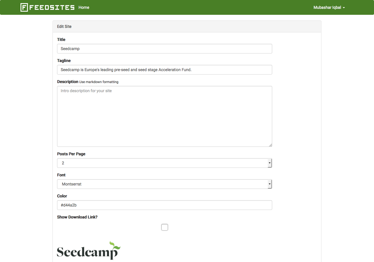 Feedsites gallery image