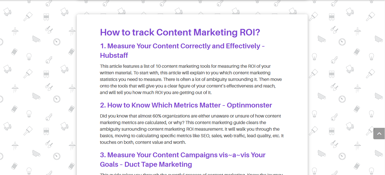 Content Marketing Resources gallery image