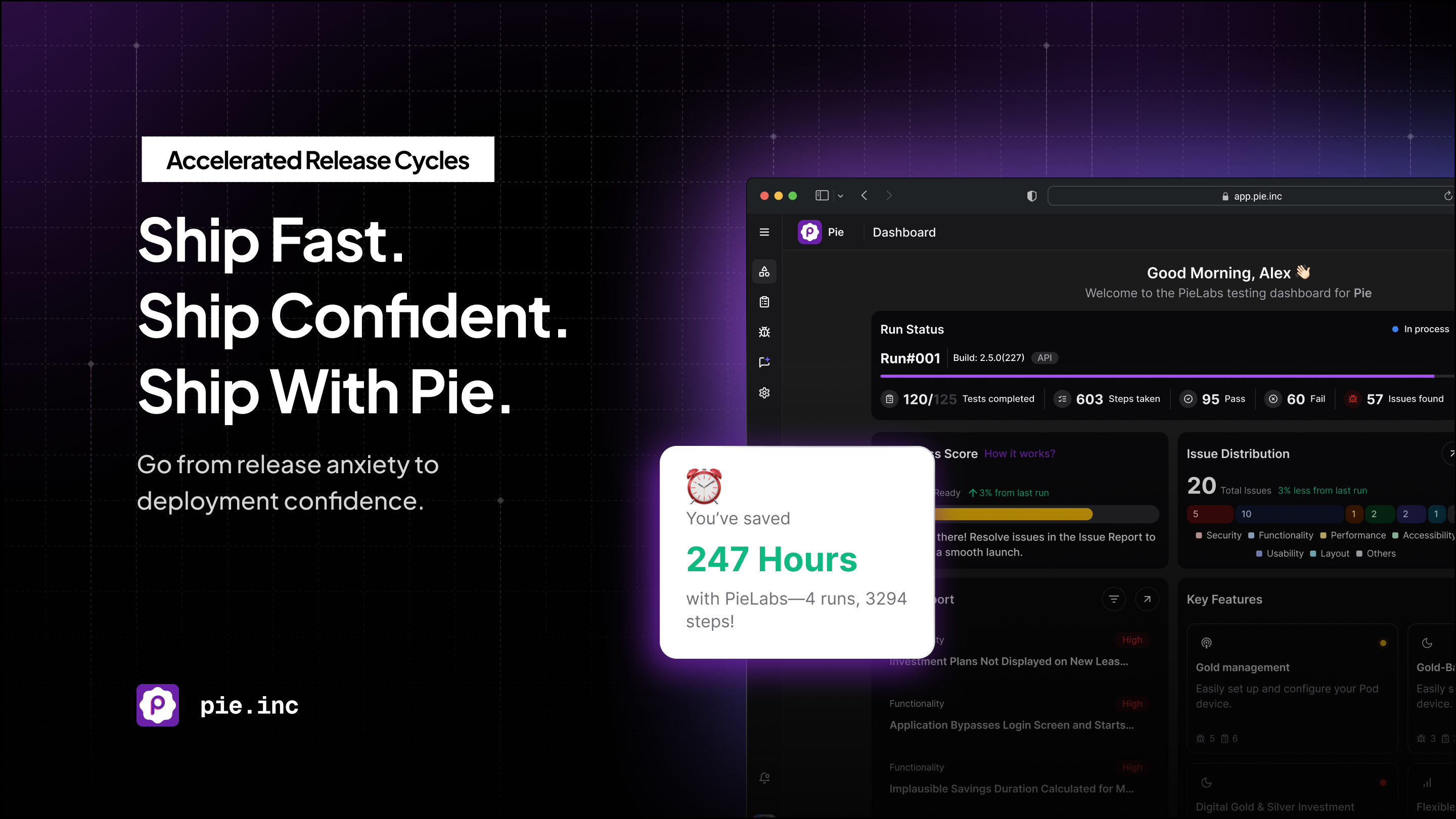 Média Tarte - La première équipe AI QA.Expédier avec confiance. 7