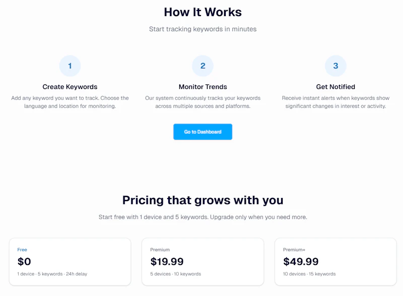TrendNotifyHub screenshot 3