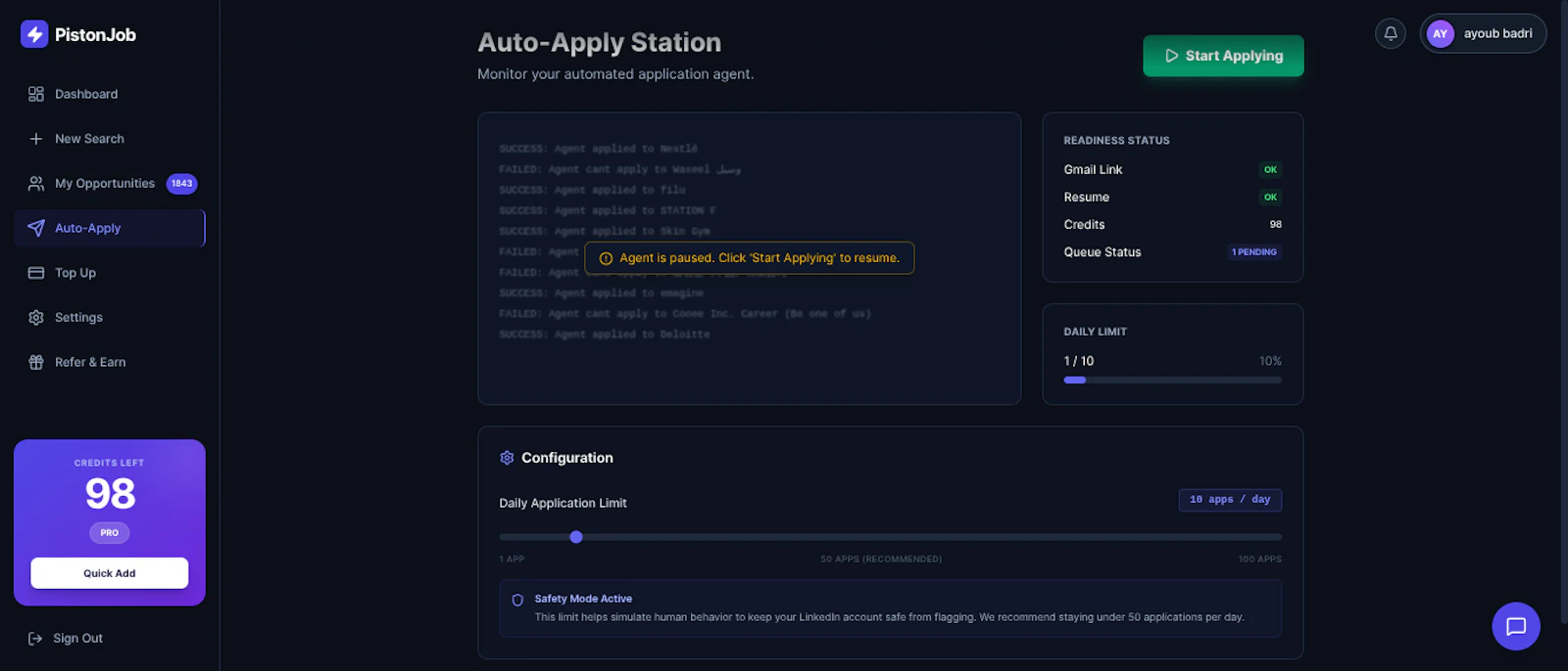 PistonJob screenshot 6