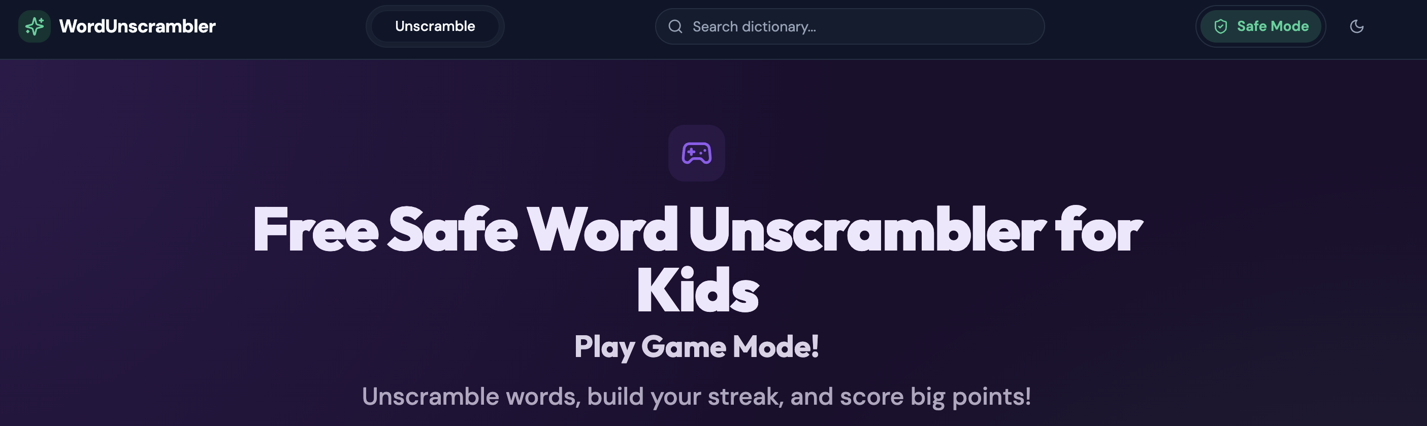 Safe Word Unscrambler gallery image