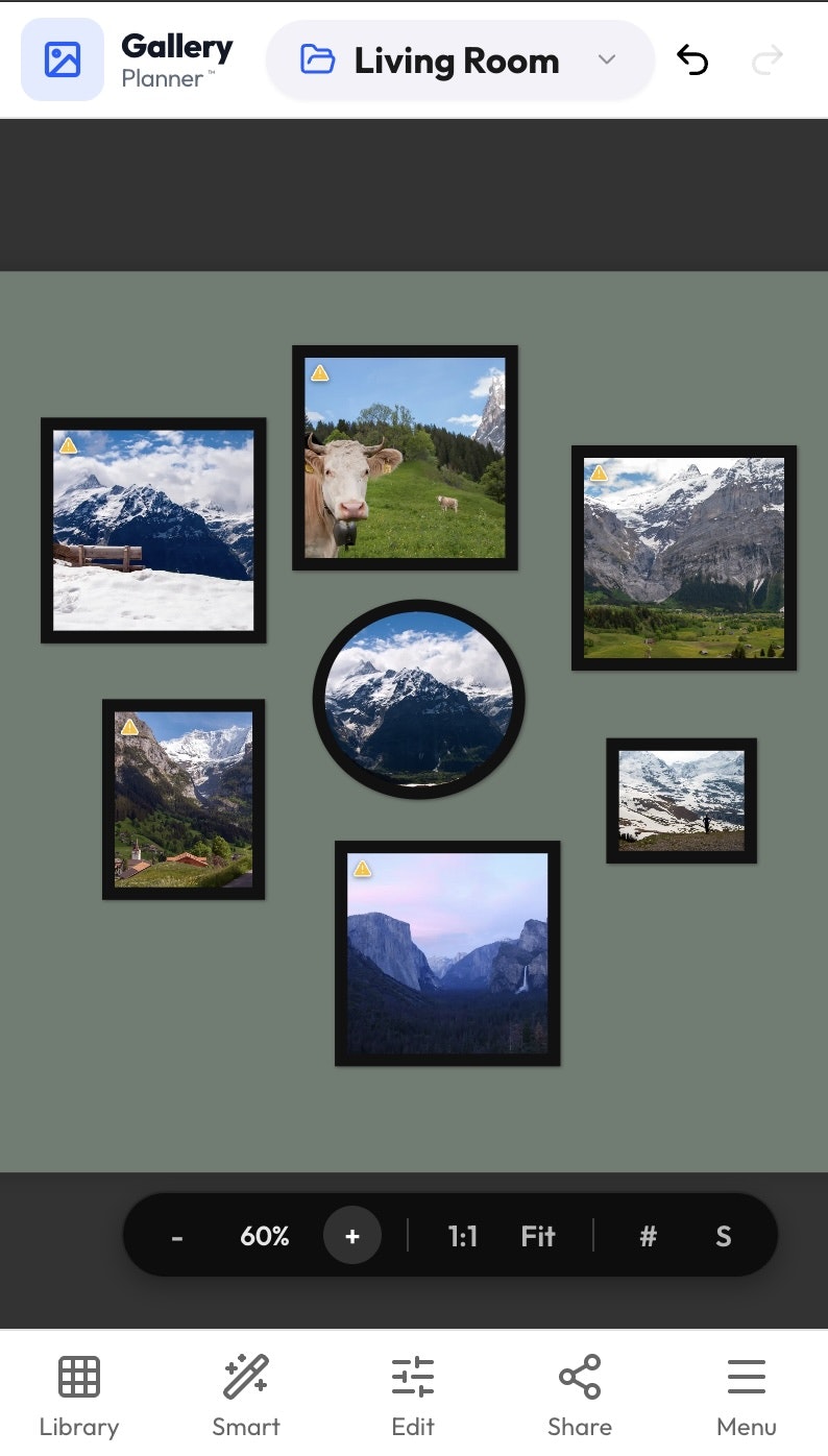 GalleryPlanner — A Gallery Wall Designer gallery image