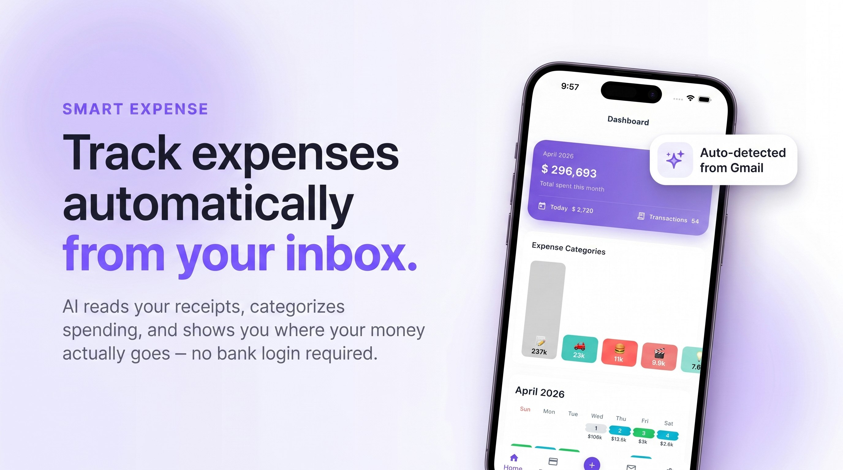 Smart Expense: AI Expense Tracker gallery image