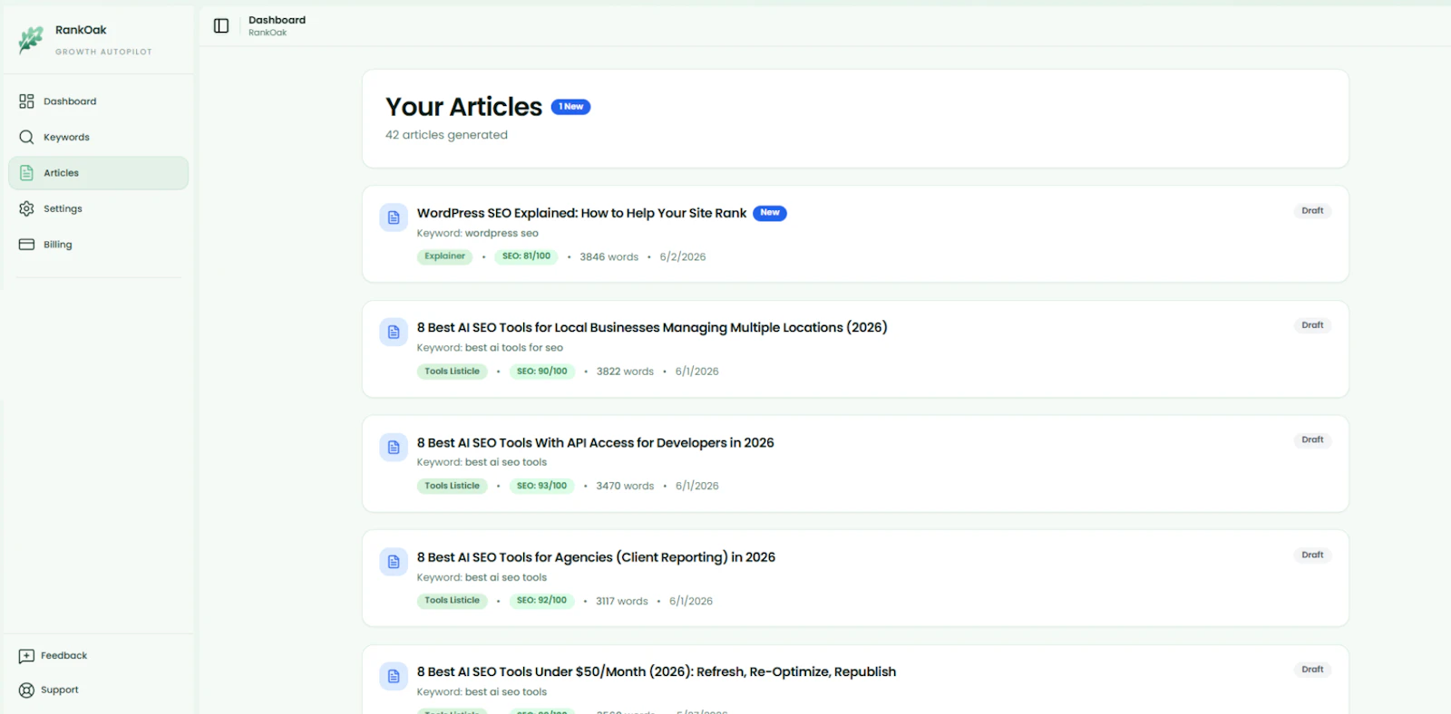 RankOak screenshot 6