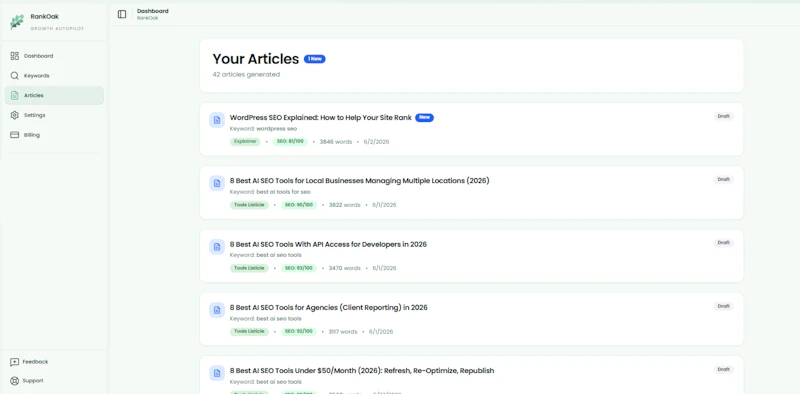 RankOak screenshot 6