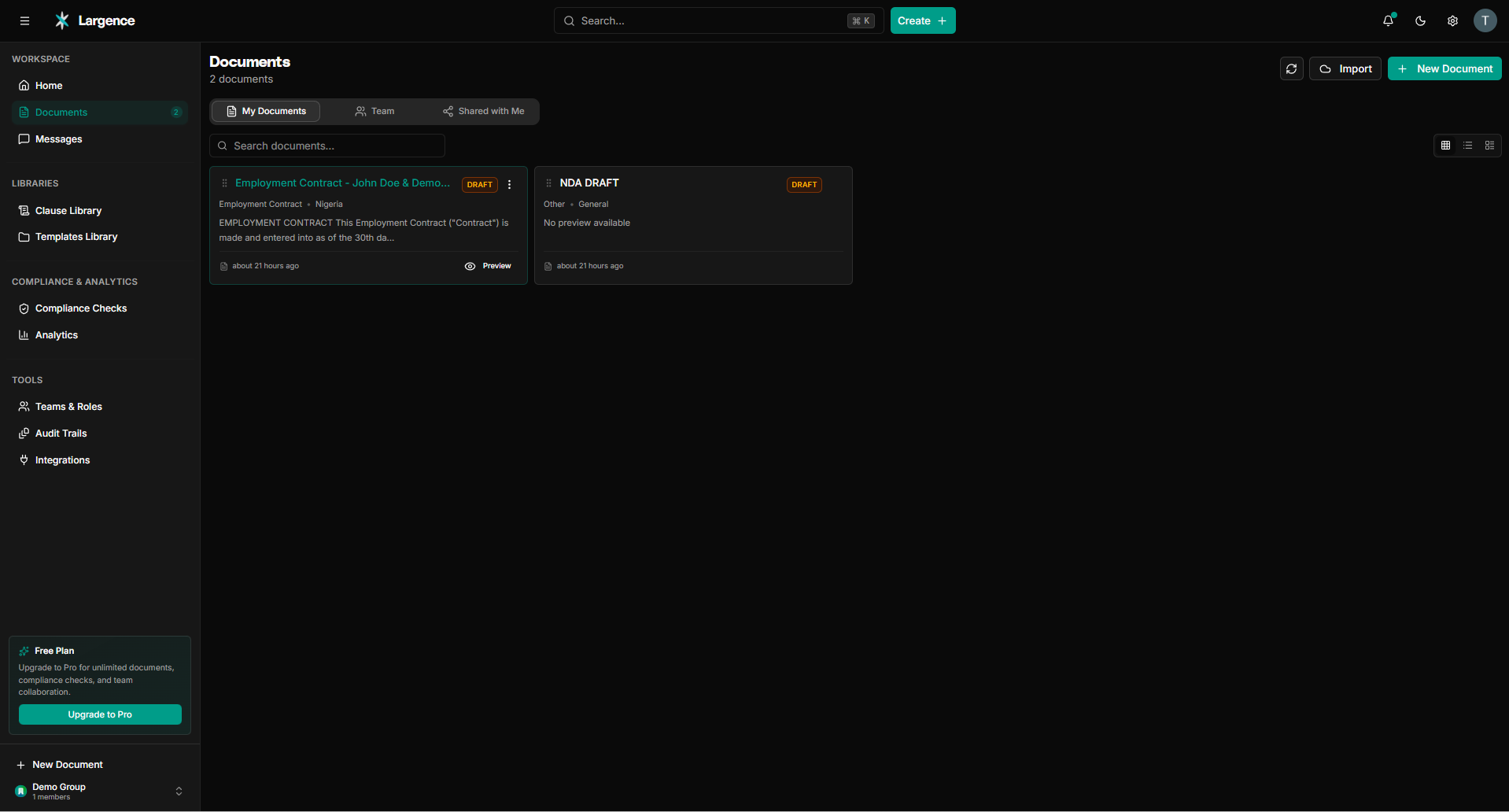 Largence - Screenshot 3 showing product features and functionality