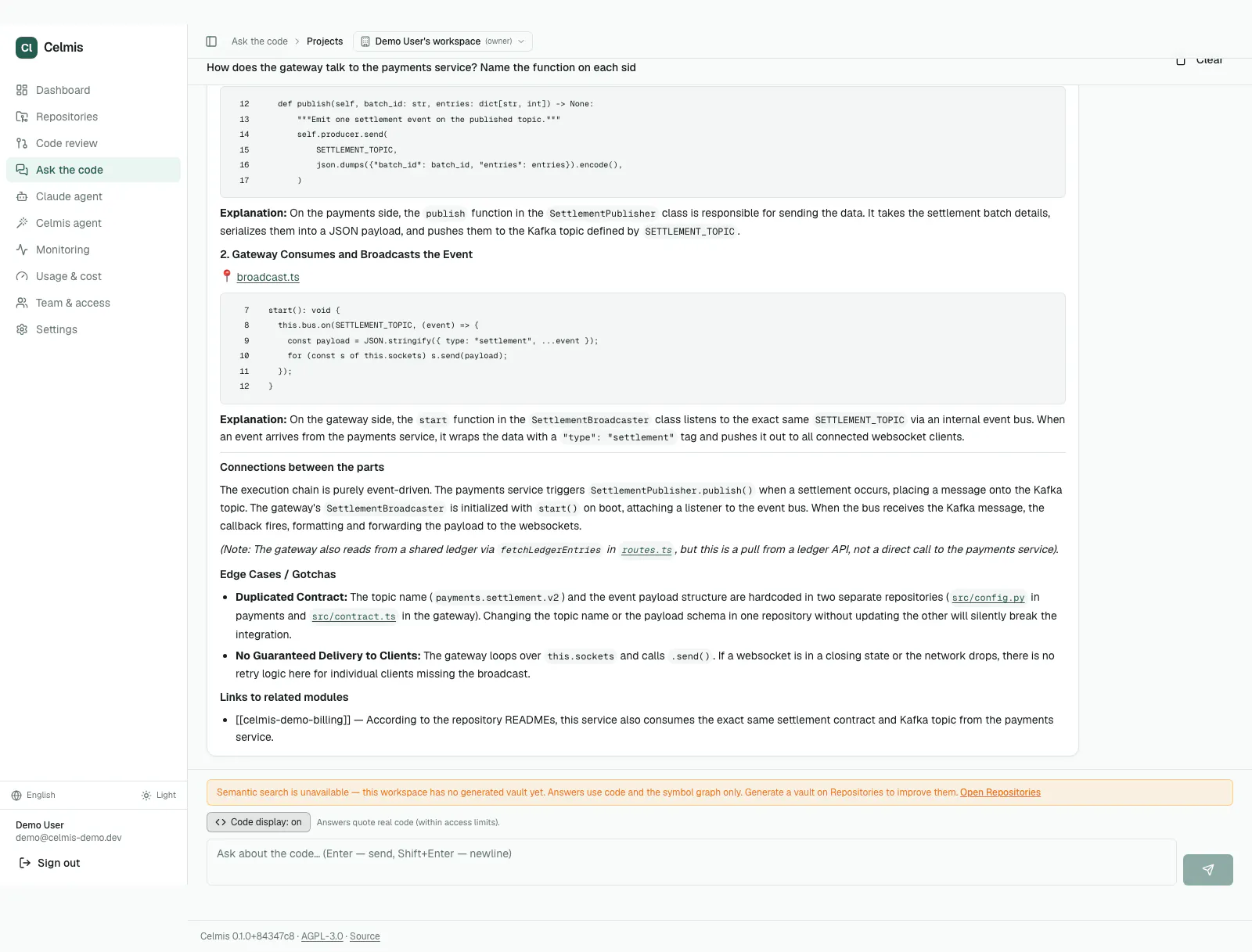 Celmis screenshot 3