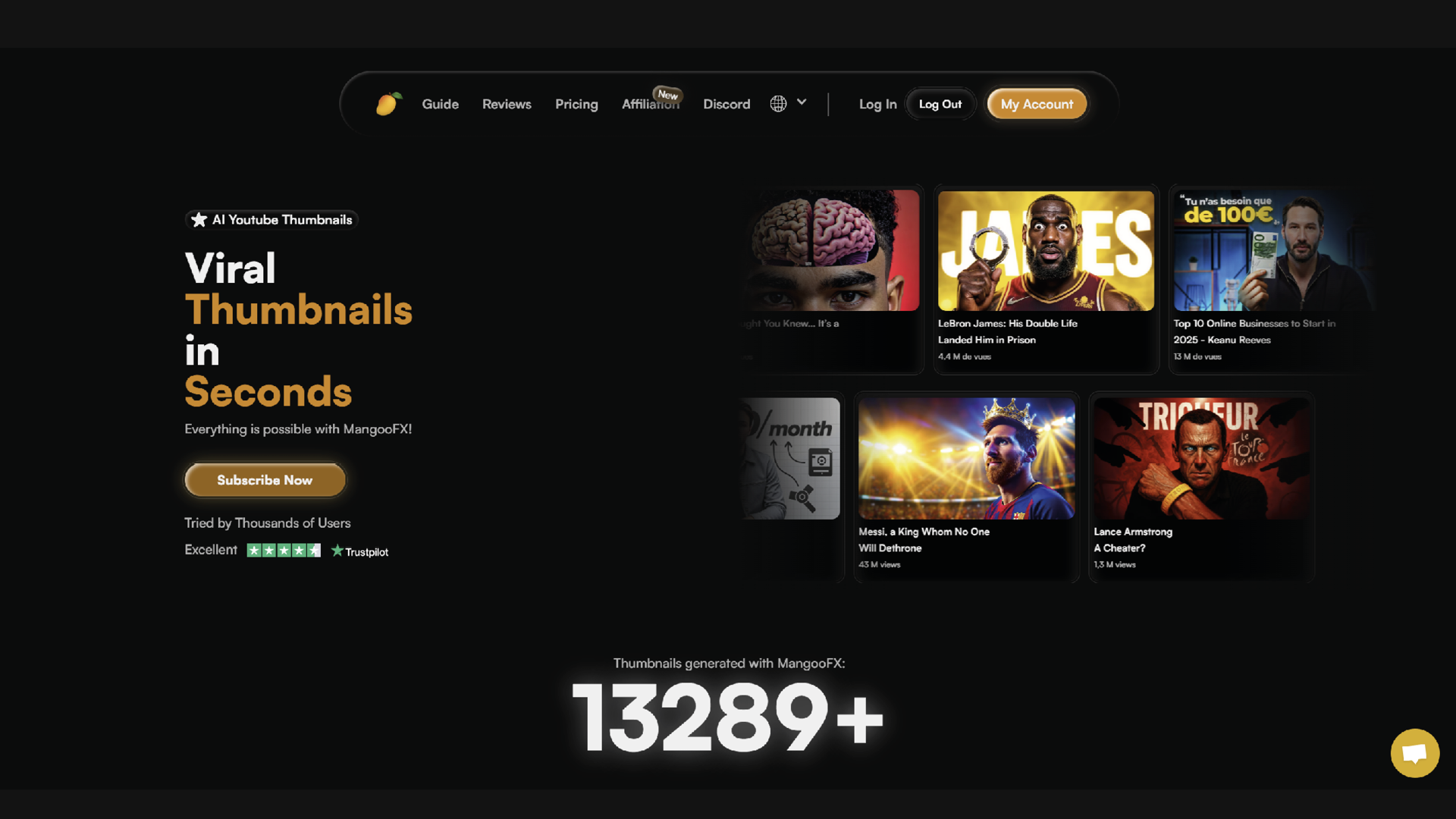 MangooFX - Main product screenshot demonstrating key features and user interface