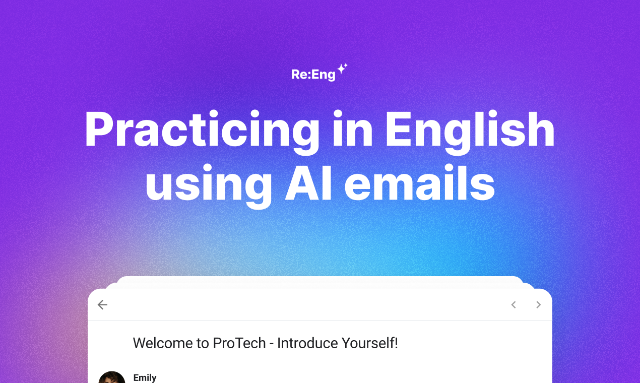 Média Re: Eng - Pratiquer en anglais à l'aide de courriels d'IA, des situations réelles 1