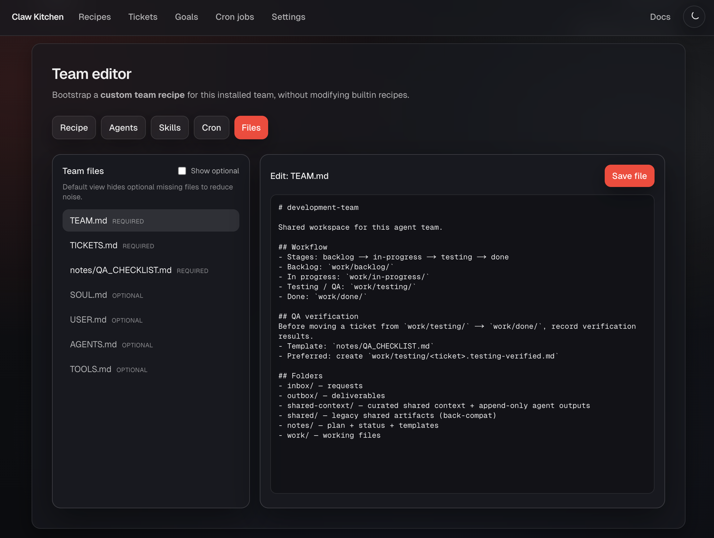ClawRecipes gallery image