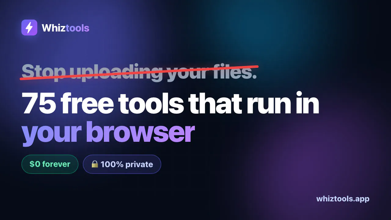 Whiztools.app gallery image