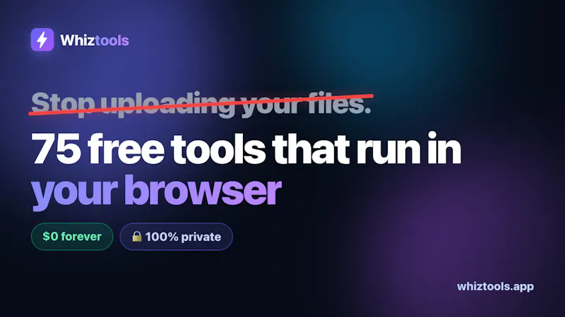 Whiztools.app screenshot 3