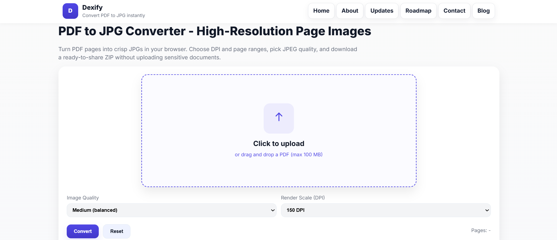 Dexify – Free PDF & File Tool - Screenshot 4 showing product features and functionality