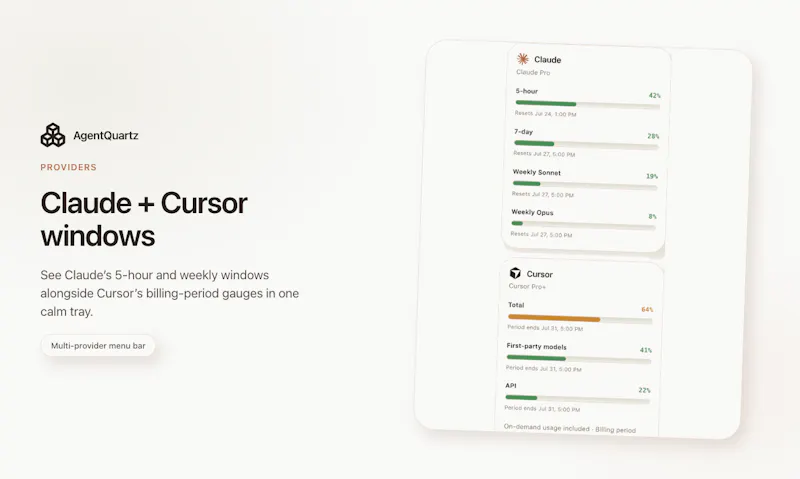 AgentQuartz screenshot 1