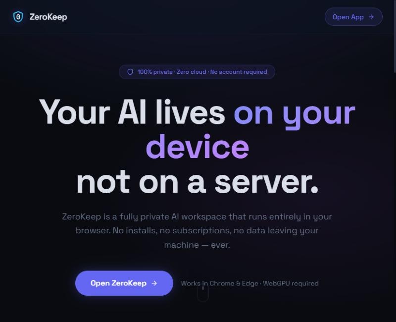 ZeroKeep gallery image