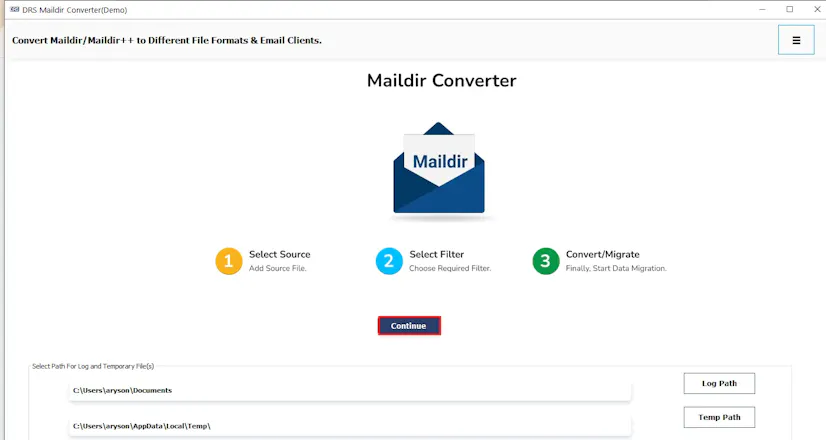 DRS Softech Maildir Converter gallery image