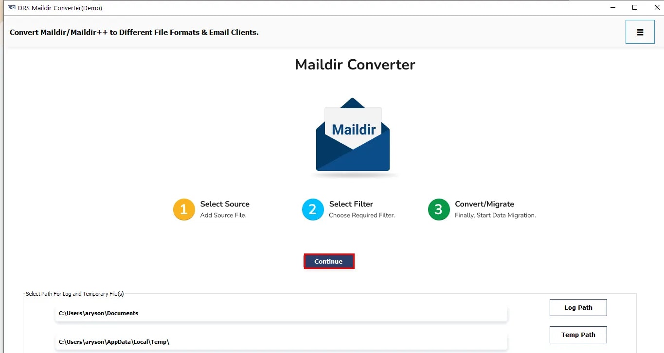 Média Convertisseur DRS Softech Maildir - Convertir et migrer les fichiers Maildir avec précision et facilité 1