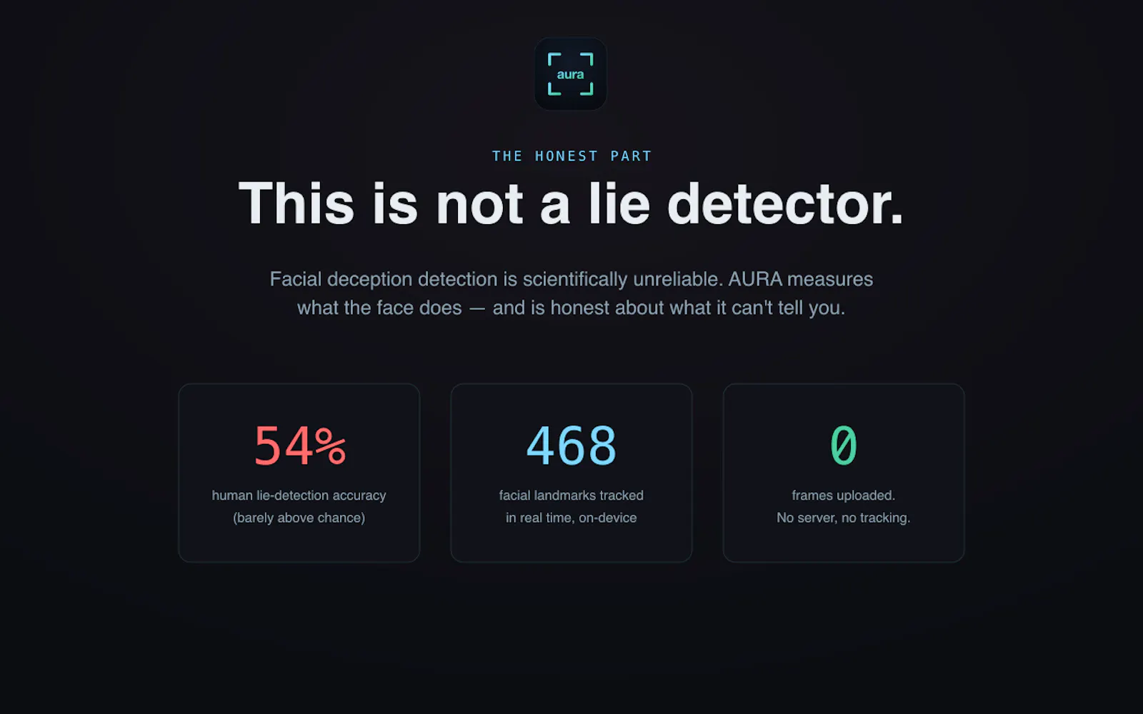 AURA — Facial Analysis for YouTube screenshot 2