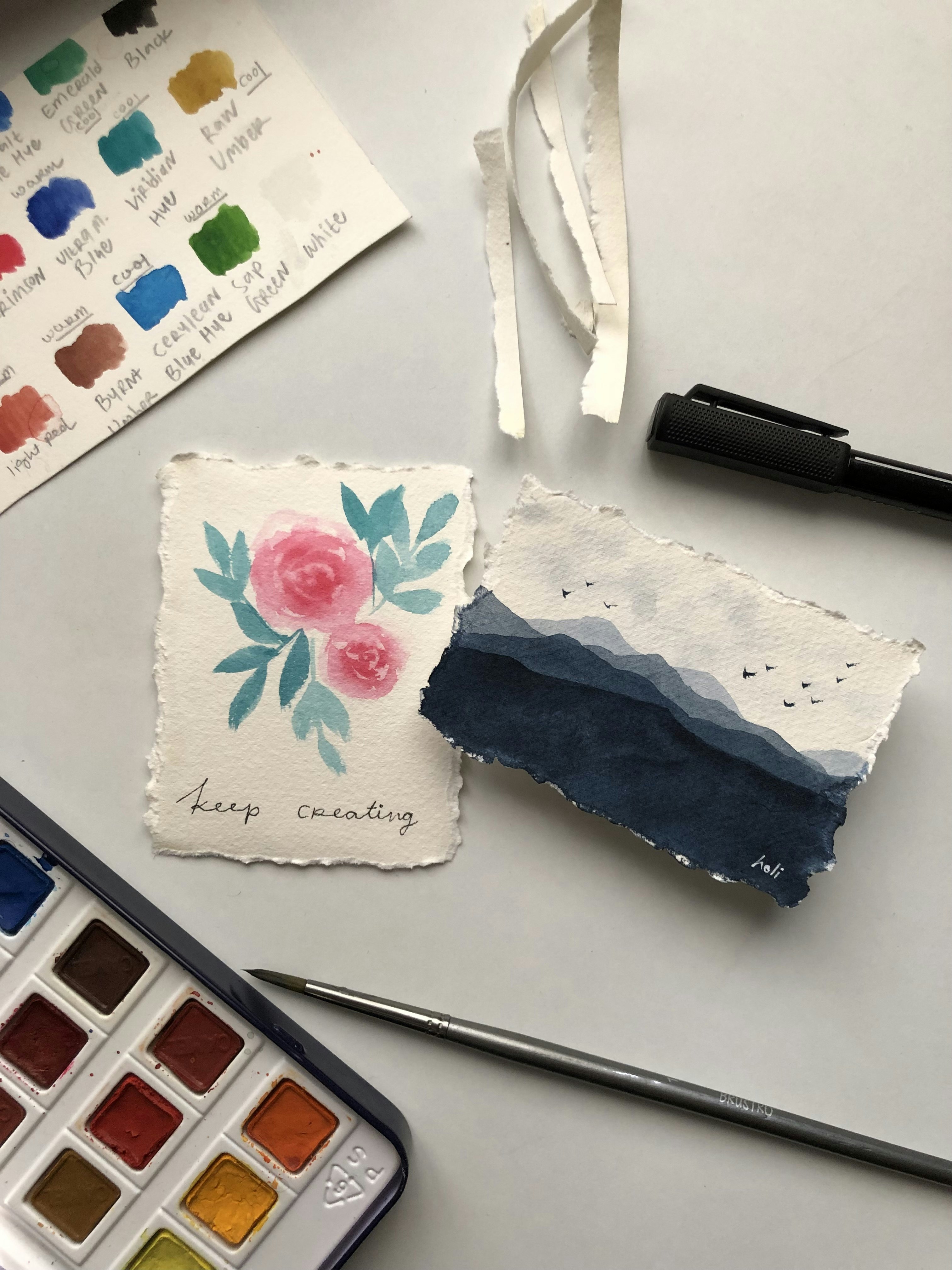 وسائط عضوية الرسم عبر الإنترنت - أطلق إبداعك من خلال أن تصبح متحمسًا للألوان المائية 6