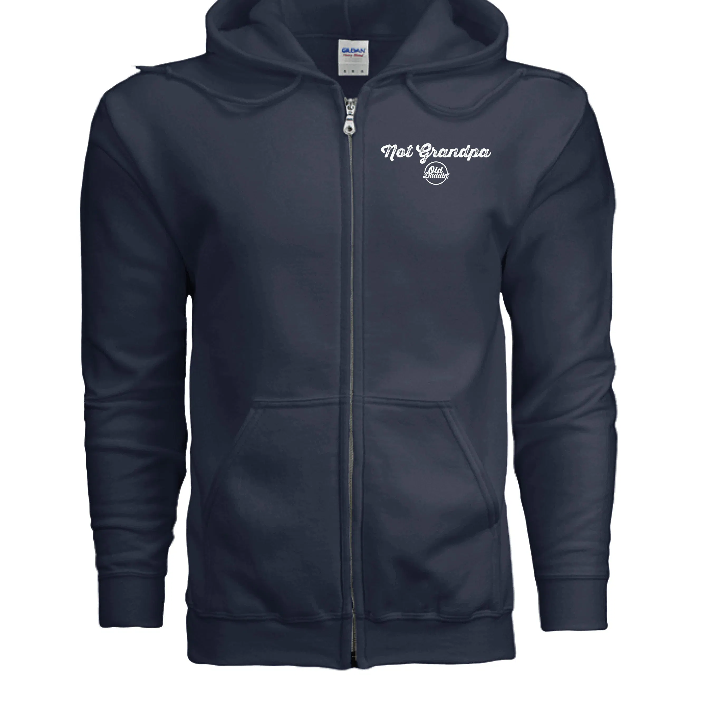 Not Grandpa Zip UP Hoodie - Old Daddin' product banner
