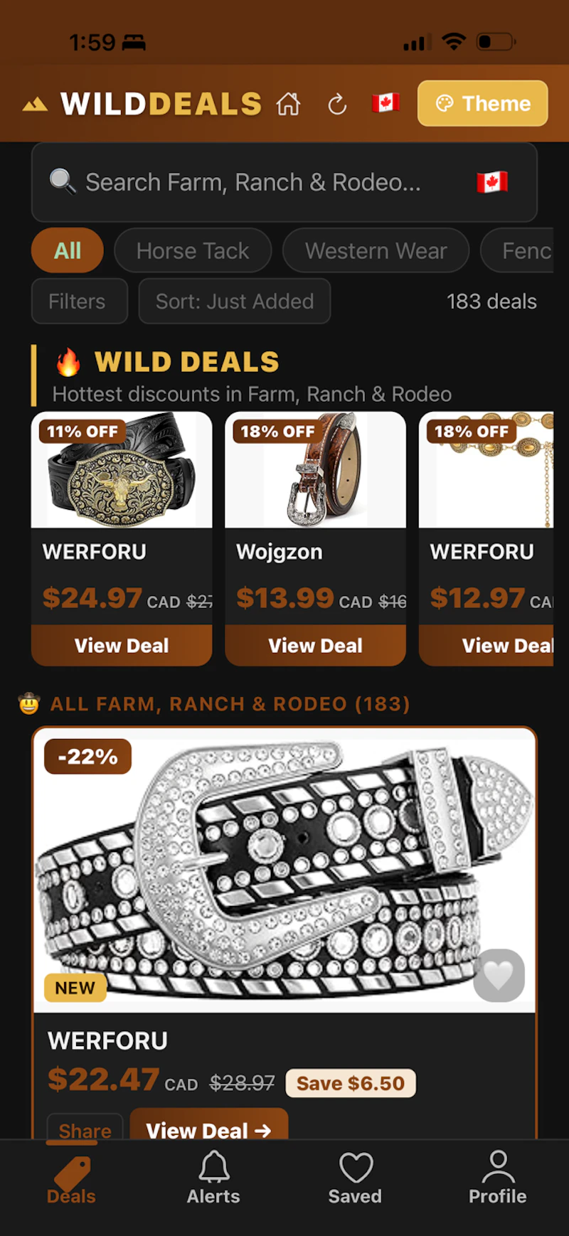 Wild Deals Free Deal Finder APP!!!  screenshot 8