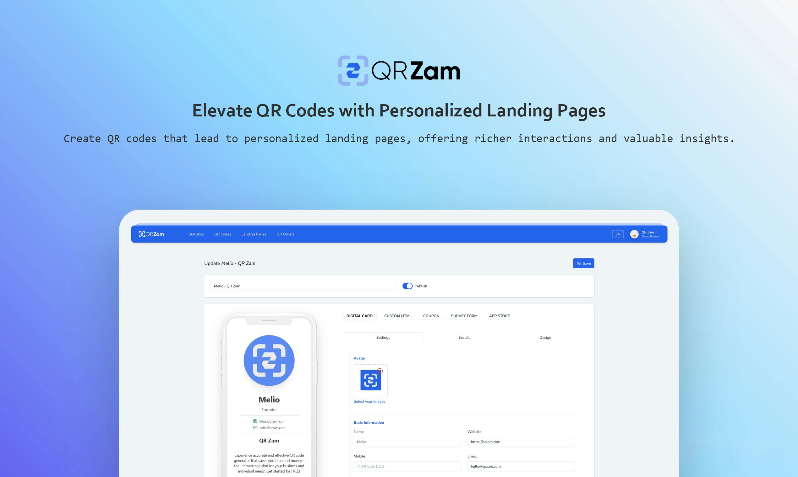 Media QR Zam - Mở khóa tiềm năng độc đáo của bạn bằng mã QR 3