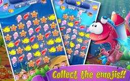 Emoji Basket – Match 3 Puzzler Under the Sea media 2
