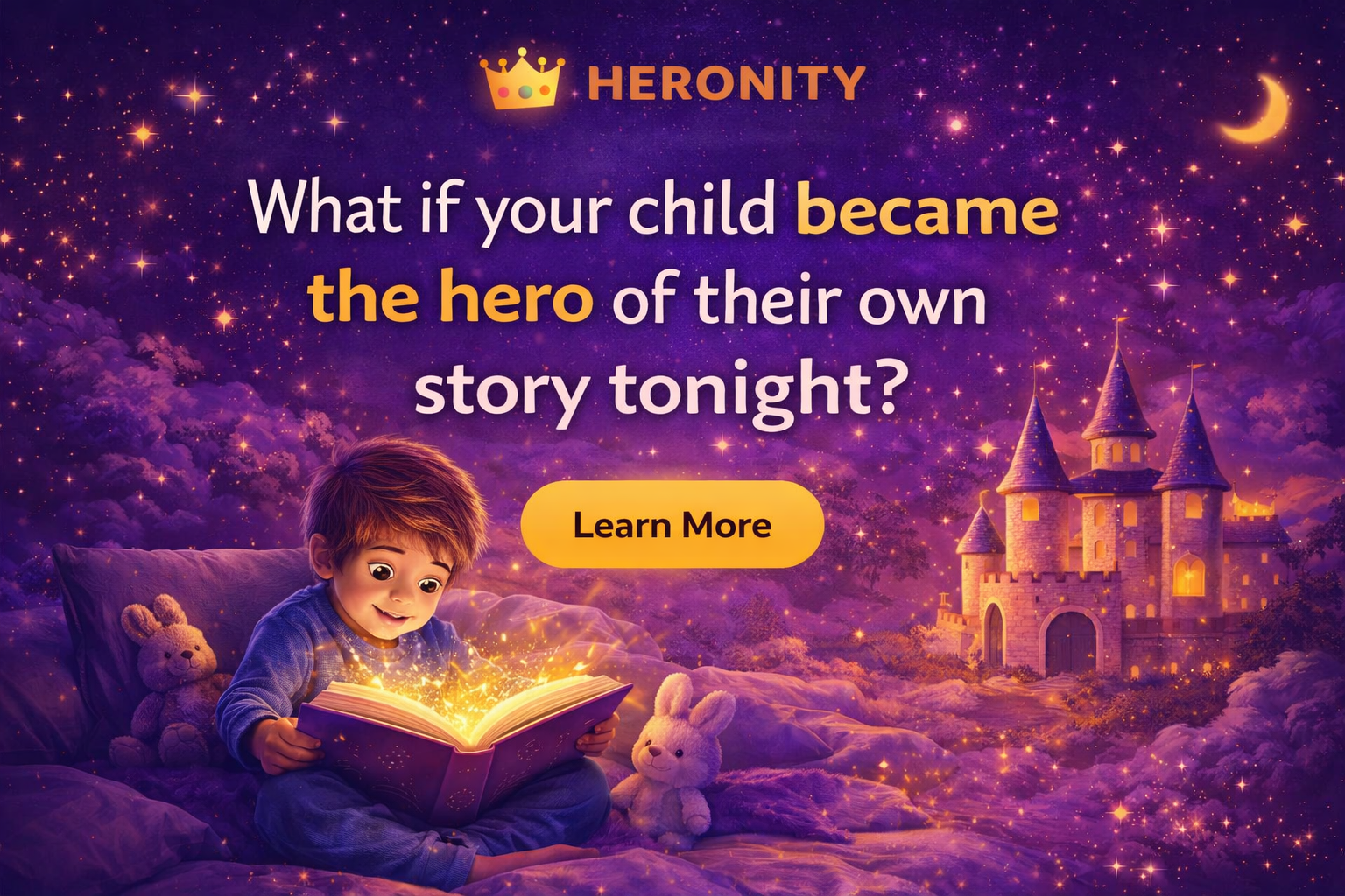 Heronity – AI stories for kids - Screenshot 2 showing product features and functionality