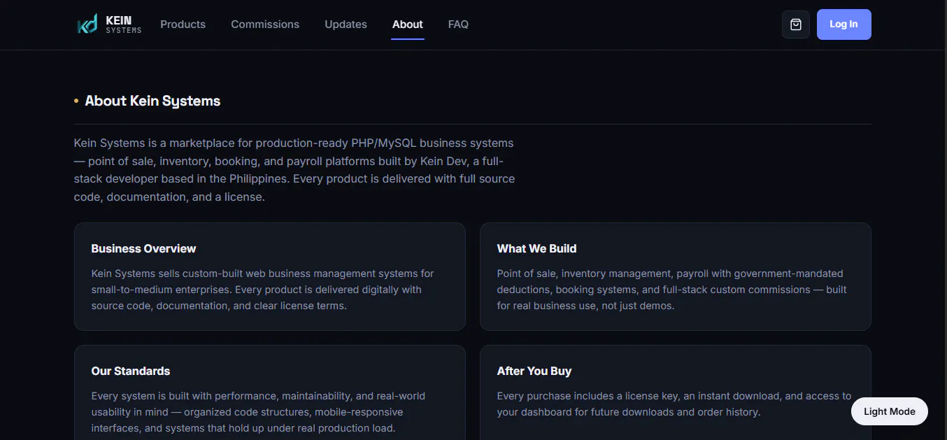 Kein Dev — Software Developer gallery image