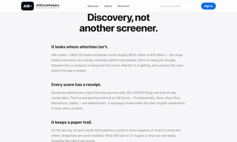 AIR screenshot 4